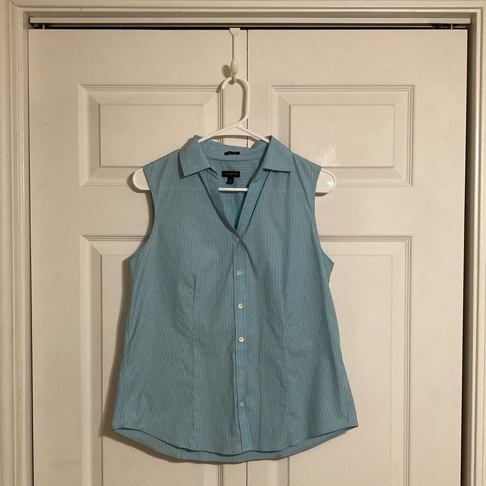 Talbots Button Down Blouse